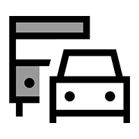car and bus icon